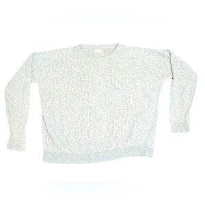 Cotton-On Light Blue Cotton Reel Crew Knit Pullover Sweater